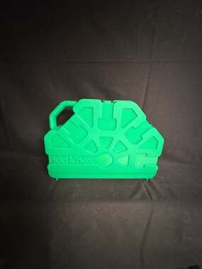 Kid K'Nex Green Building Toy Storage Carrying Case with Handle